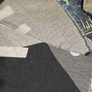 Calvin Klein Charcoal Knit wrap